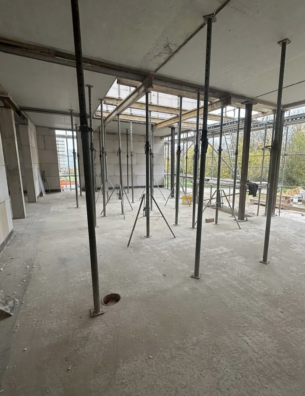 Renovatie werk in uitvoering Huys & Co